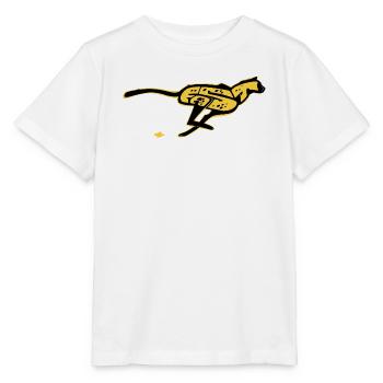 Schnelles, gezogenes Wort - Stanley/Stella Kinder T-Shirt MINI CREATOR  - Weiß - Vorne - Maike (125cm)