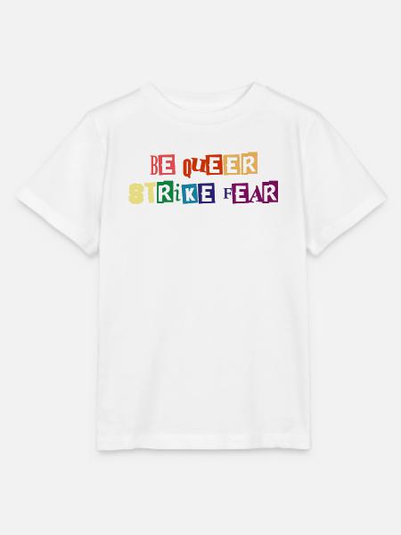 Sei queer, schlag Angst - Stanley/Stella Kinder T-Shirt MINI CREATOR - Weiß