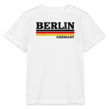 Berlin - Deutschland - Germany - Berliner Bär - Stanley/Stella Kinder T-Shirt MINI CREATOR  - Weiß - Vorne - Maike (125cm)