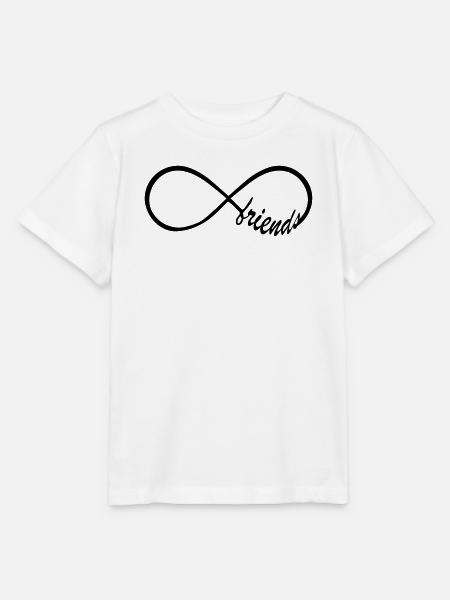 Friends Infinity Swag - Stanley/Stella Kinder T-Shirt MINI CREATOR - Weiß