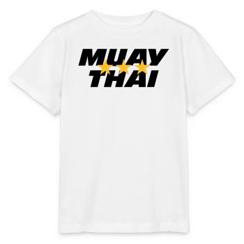 Muay Thai - T-shirt bio MINI CREATOR Stanley/Stella Enfant - blanc - Devant - Maike (125cm)