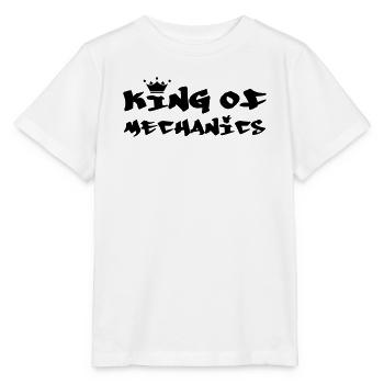 King of Mechanics - T-shirt bio MINI CREATOR Stanley/Stella Enfant - blanc - Devant - Maike (125cm)