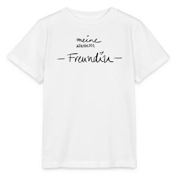 Meine allerbeste Freundin - Stanley/Stella Kinder T-Shirt MINI CREATOR  - Weiß - Vorne - Maike (125cm)