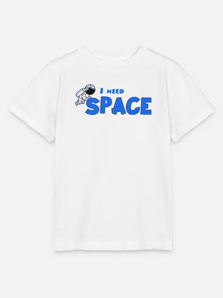 Ich brauche Platz - Stanley/Stella Kinder T-Shirt MINI CREATOR - Weiß