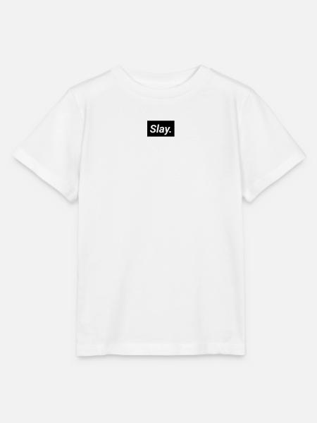 slay. Schlicht, witzig. Jugendliche Youngster - Stanley/Stella Kinder T-Shirt MINI CREATOR  - Weiß