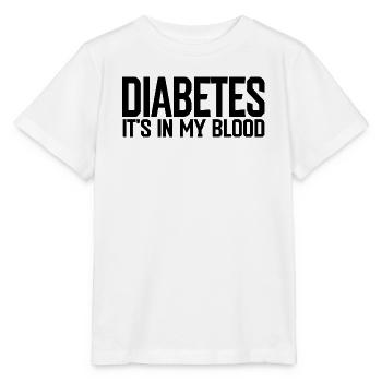diabetes - Stanley/Stella MINI CREATOR Kids’ T-Shirt - white - Front - Maike (125cm)