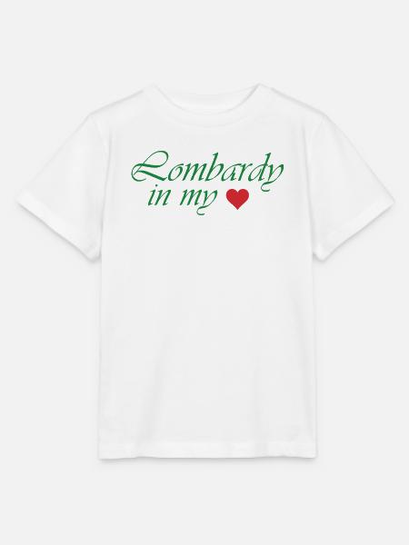 Lombardy Heart Skriptdesign - Stanley/Stella Kinder T-Shirt MINI CREATOR  - Weiß