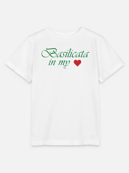 Basilicata in meinem Herzen - Stanley/Stella Kinder T-Shirt MINI CREATOR - Weiß