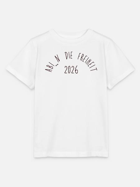 ABI: Freiheit - Stanley/Stella Kinder T-Shirt MINI CREATOR - Weiß