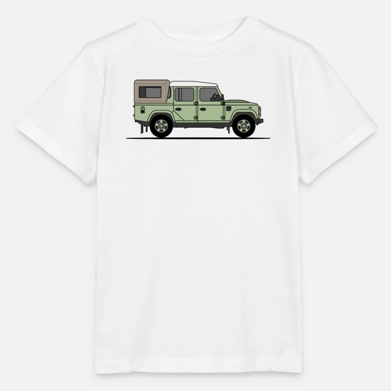 Defender 110 - Pickup - T-shirt bio MINI CREATOR Stanley/Stella Enfant - blanc