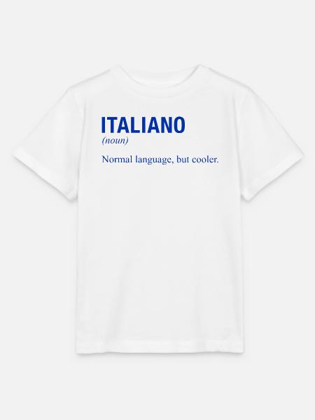 ITALIAN Language Italienisch sprechen Italien - Stanley/Stella Kinder T-Shirt MINI CREATOR - Weiß