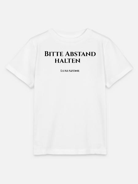 Bitte Abstand halten, Luxuszone - Stanley/Stella Kinder T-Shirt MINI CREATOR  - Weiß