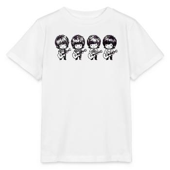 Die fabelhafte Vierband - Stanley/Stella Kinder T-Shirt MINI CREATOR  - Weiß - Vorne - Maike (125cm)