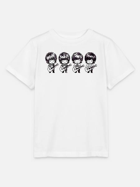 Die fabelhafte Vierband - Stanley/Stella Kinder T-Shirt MINI CREATOR - Weiß