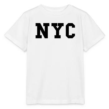 nyc - new york city - Stanley/Stella MINI CREATOR Kids’ T-Shirt - white - Front - Maike (125cm)
