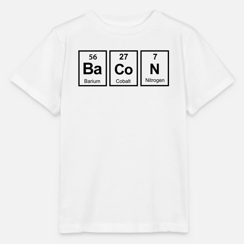 bacon - Stanley/Stella Kinder T-Shirt MINI CREATOR  - Weiß