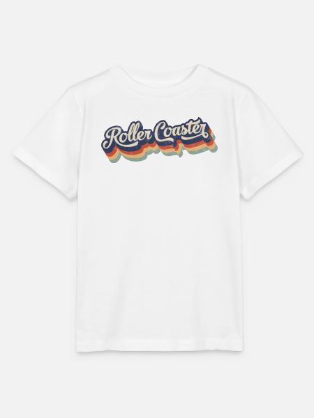 Roller Coaster - Stanley/Stella Kinder T-Shirt MINI CREATOR - Weiß