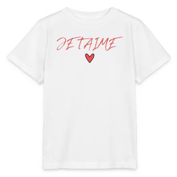 VALENTINSTAG. Junggesellinnenabschied. ICH LIEBE DICH. ICH LIEBE DICH. LIEBE - Stanley/Stella Kinder T-Shirt MINI CREATOR  - Weiß - Vorne - Maike (125cm)