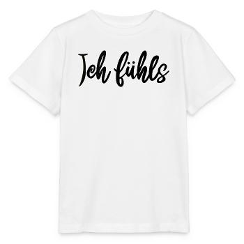 Kalligrafie Script Muster ich fühls  - Stanley/Stella Kinder T-Shirt MINI CREATOR  - Weiß - Vorne - Maike (125cm)