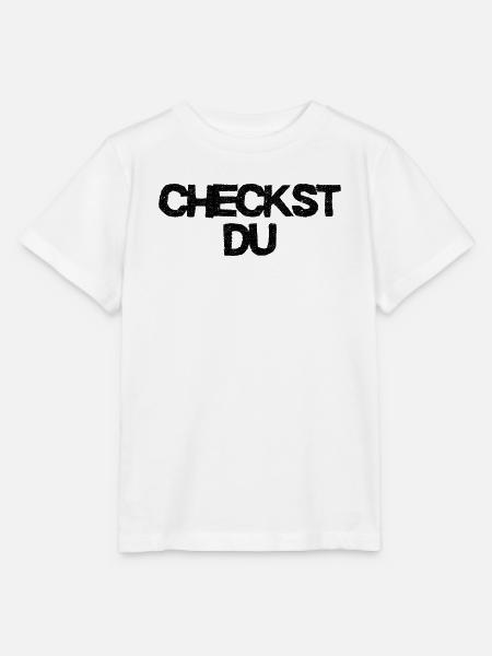 Checkst Du - Jugendwort - Stanley/Stella Kinder T-Shirt MINI CREATOR - Weiß
