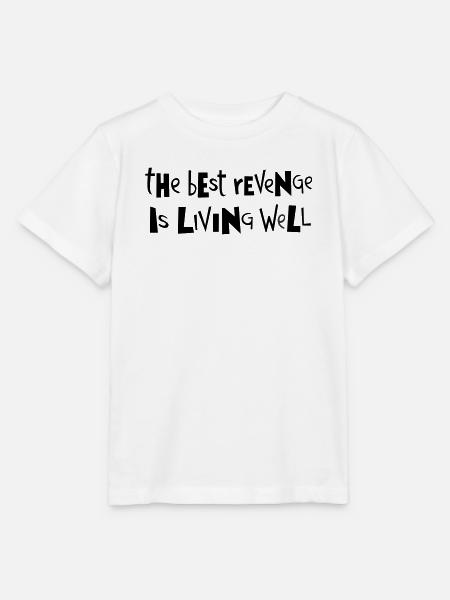 Beste Rache ... von Cean - Stanley/Stella Kinder T-Shirt MINI CREATOR  - Weiß