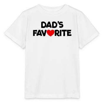 Favorite Daddy's Favorite I'm Daddy's Favorite - Stanley/Stella MINI CREATOR Kids’ T-Shirt - white - Front - Maike (125cm)