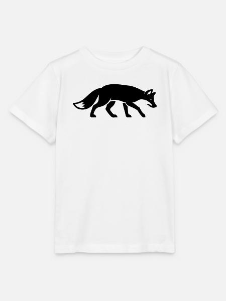 Fuchs Tier - Stanley/Stella Kinder T-Shirt MINI CREATOR - Weiß