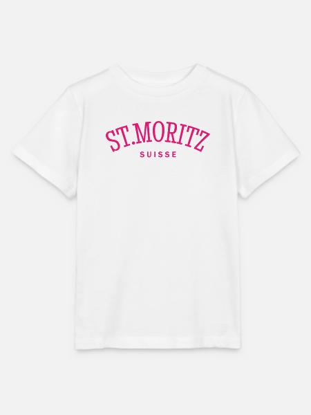 St. Moritz - Suisse - Schweiz - Swiss - Stanley/Stella Kinder T-Shirt MINI CREATOR - Weiß