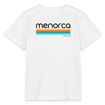 Minorque - Espagne - Espagne - Espagne - Îles Baléares - T-shirt bio MINI CREATOR Stanley/Stella Enfant - blanc - Devant - Maike (125cm)