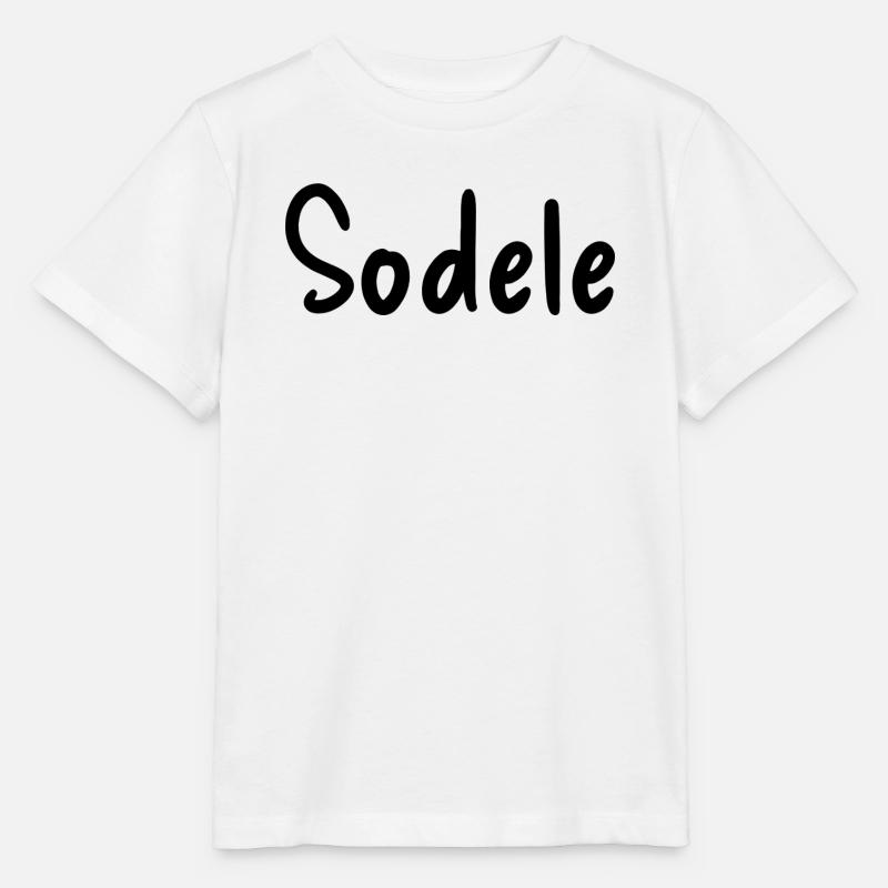Sodele - T-shirt bio MINI CREATOR Stanley/Stella Enfant - blanc