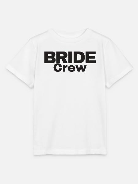 Bride Crew - Stanley/Stella Kinder T-Shirt MINI CREATOR - Weiß