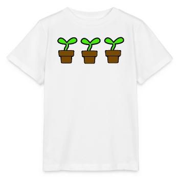 Garten - Stanley/Stella Kinder T-Shirt MINI CREATOR  - Weiß - Vorne - Maike (125cm)