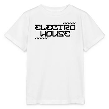 Electro House - Stanley/Stella Kinder T-Shirt MINI CREATOR  - Weiß - Vorne - Maike (125cm)