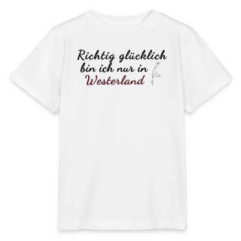 Westerland Sylt - Stanley/Stella Kinder T-Shirt MINI CREATOR  - Weiß - Vorne - Maike (125cm)