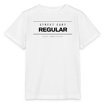 Hot Dog Lustig Senf Streetfood BBQ Foodie Wuerstch - Stanley/Stella Kinder T-Shirt MINI CREATOR  - Weiß - Vorne - Maike (125cm)