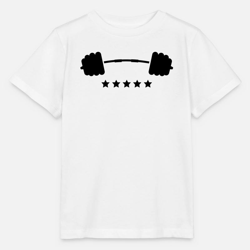 Gewichte - Stanley/Stella Kinder T-Shirt MINI CREATOR - Weiß