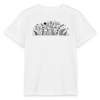 Planter - T-shirt bio MINI CREATOR Stanley/Stella Enfant - blanc - Devant - Maike (125cm)