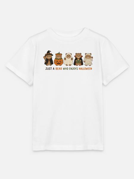 Halloween-Bär - Stanley/Stella Kinder T-Shirt MINI CREATOR  - Weiß