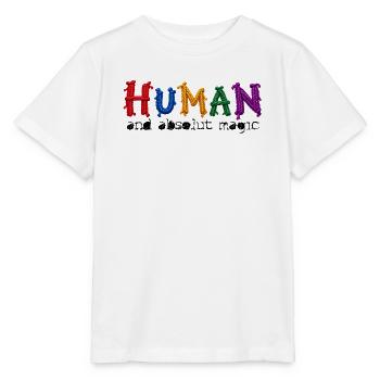 HUMAN – and absolut magic - Stanley/Stella Kinder T-Shirt MINI CREATOR  - Weiß - Vorne - Maike (125cm)