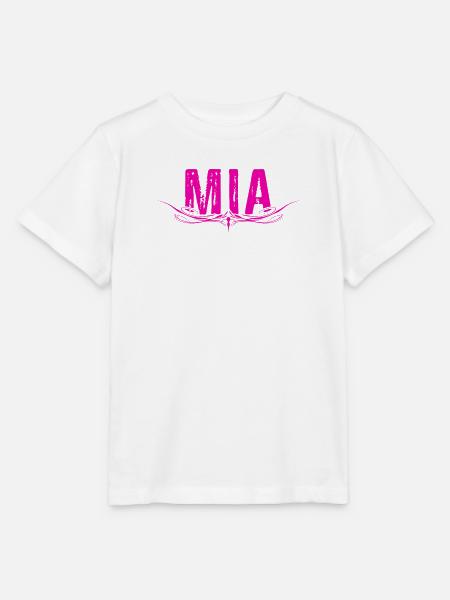MIA verziert - Stanley/Stella Kinder T-Shirt MINI CREATOR  - Weiß