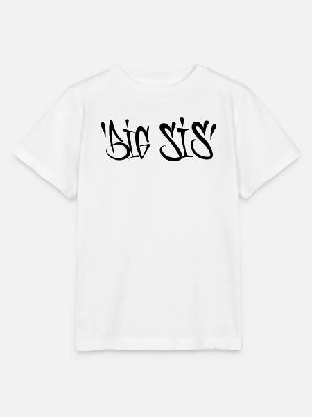 BIG SIS - Stanley/Stella Kinder T-Shirt MINI CREATOR - Weiß