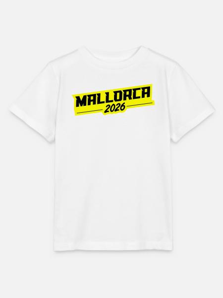 Mallorca 2026 - Stanley/Stella Kinder T-Shirt MINI CREATOR - Weiß