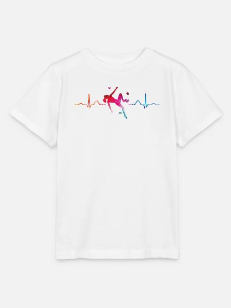 Boulderer Herzschlag Boulder Bouldern - Stanley/Stella Kinder T-Shirt MINI CREATOR - Weiß