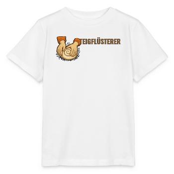 Teigflüsterer. – Sourdough community, baker Motiv. - Stanley/Stella Kinder T-Shirt MINI CREATOR  - Weiß - Vorne - Maike (125cm)