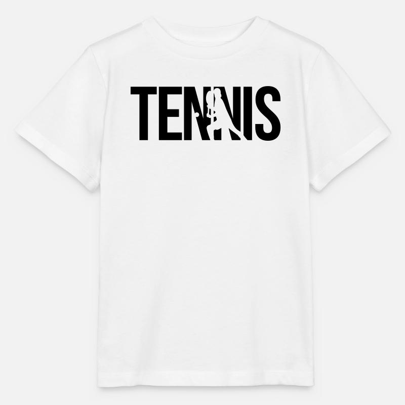 tennis - T-shirt bio MINI CREATOR Stanley/Stella Enfant - blanc