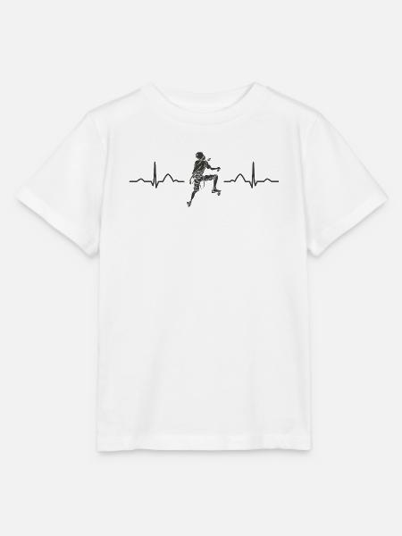 Boulderer Herzschlag Boulder Bouldern - Stanley/Stella Kinder T-Shirt MINI CREATOR - Weiß
