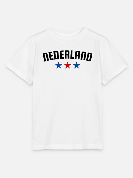 Niederlande 3 Sterne Design - Stanley/Stella Kinder T-Shirt MINI CREATOR - Weiß