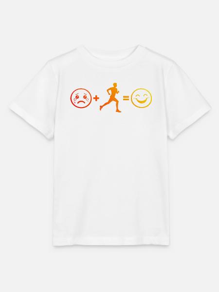 Geschenkidee für einen Running mit Running - Stanley/Stella Kinder T-Shirt MINI CREATOR - Weiß