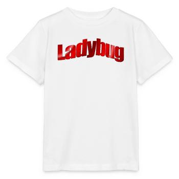 Dezentes Logo Ladybug  - Stanley/Stella Kinder T-Shirt MINI CREATOR  - Weiß - Vorne - Maike (125cm)