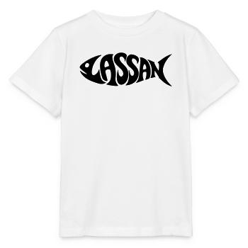 Lassan | Motiv Fisch - Stanley/Stella Kinder T-Shirt MINI CREATOR  - Weiß - Vorne - Maike (125cm)